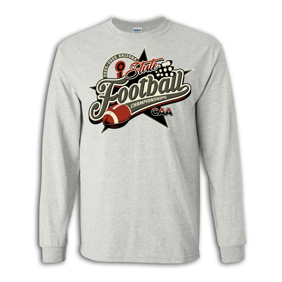 2025-26 CAA State Championship Football Long Sleeve Shirt (Copy)