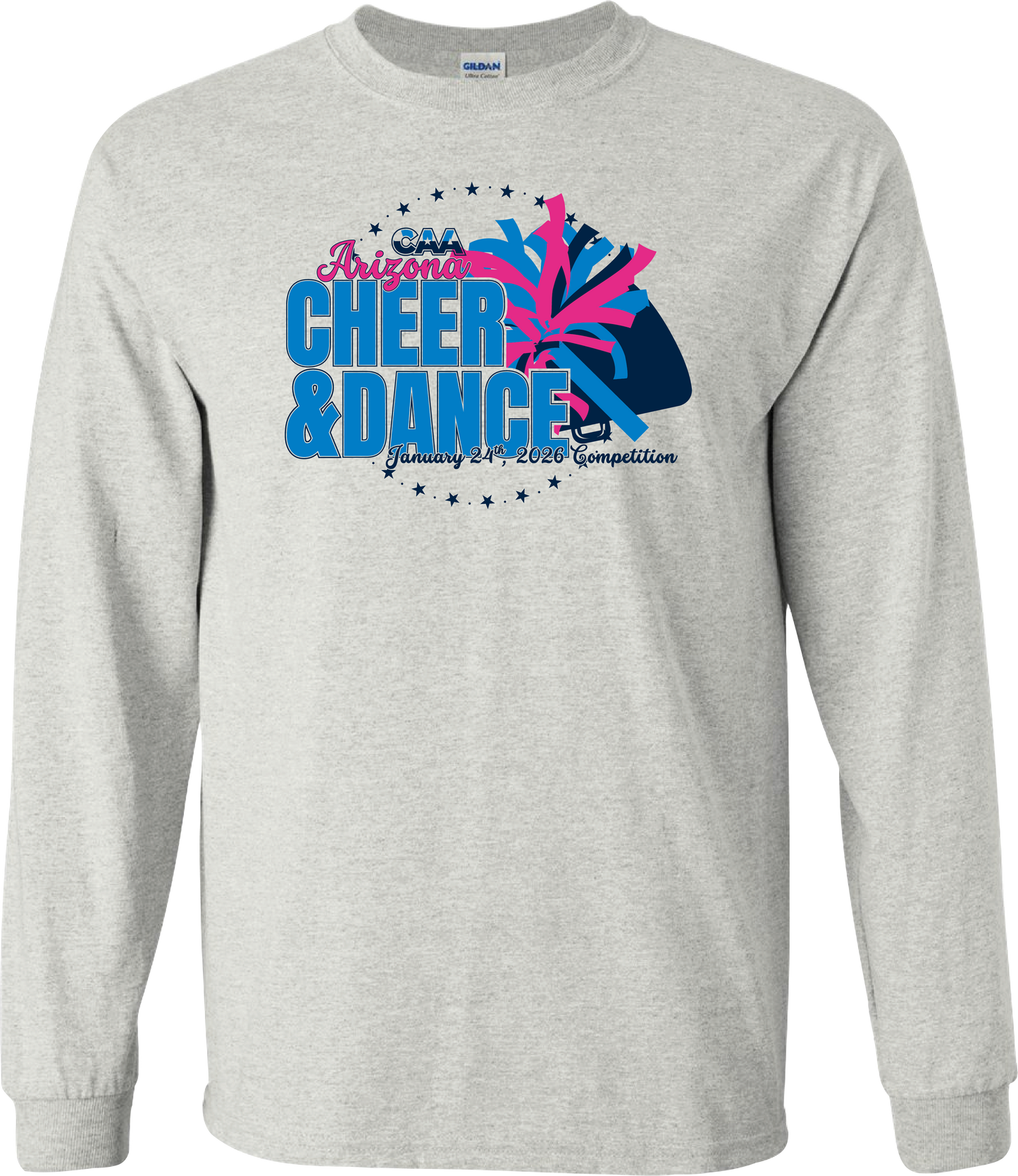 2026 CAA Cheer & Dance Preliminary Competition Long Sleeve Shirt