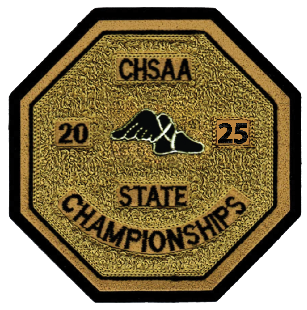 2025 CHSAA State Championship Track & Field Patch