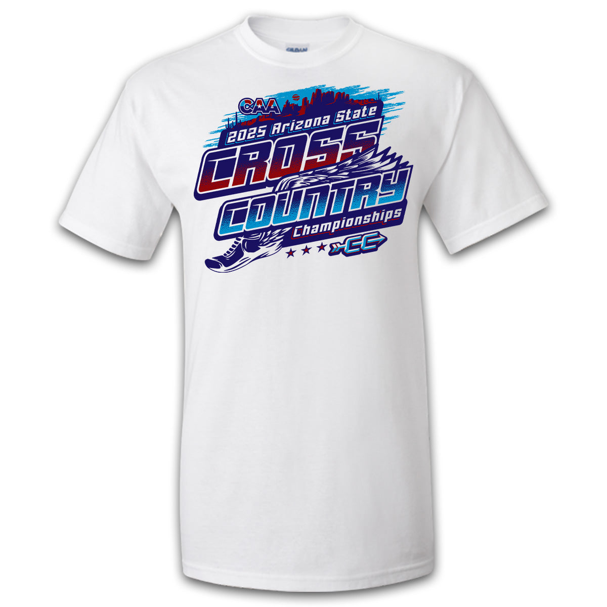 2025-26 CAA State Championship Cross Country T-Shirt