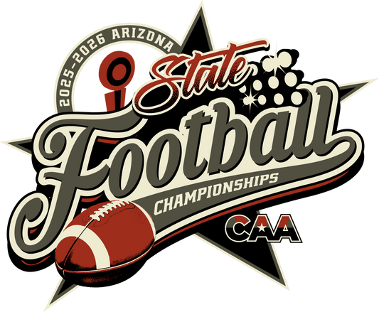 2025-26 CAA State Championship Football Sticker 4-Pack