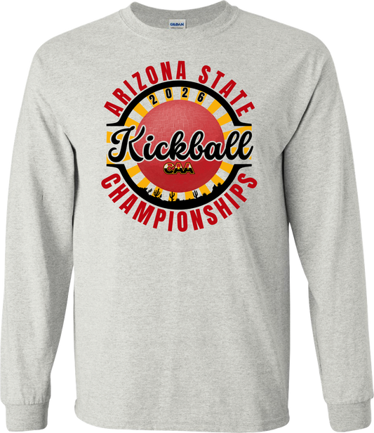 2025-26 CAA State Championship Kickball Long Sleeve Shirt