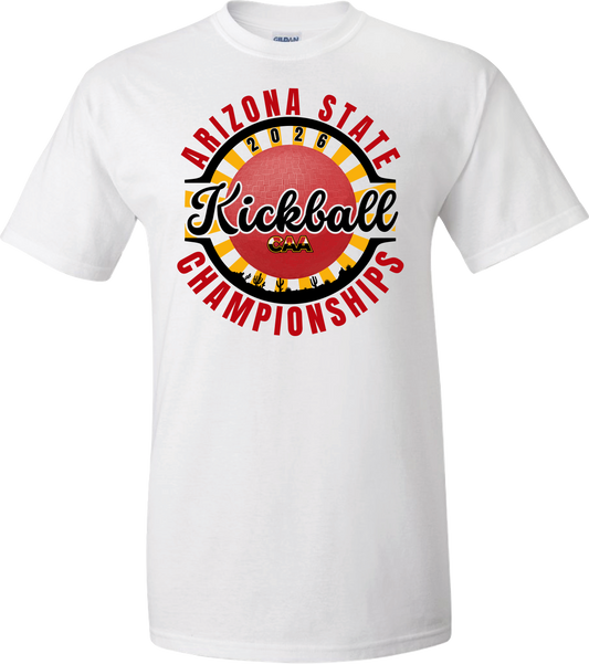 2025-26 CAA State Championship Kickball T-Shirt