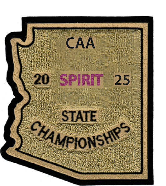 2025 CAA State Championship Spirit Patch