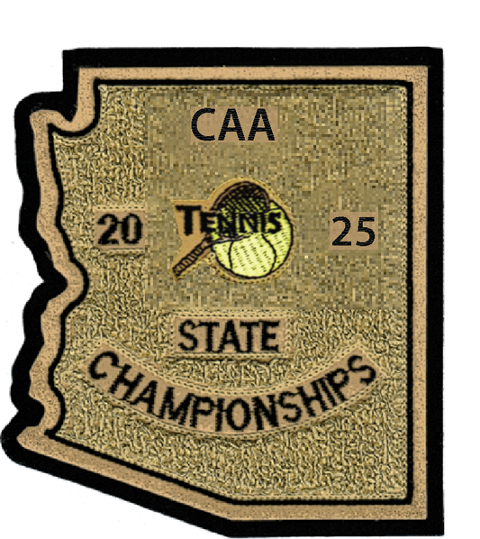 2025 CAA State Championship Tennis Patch