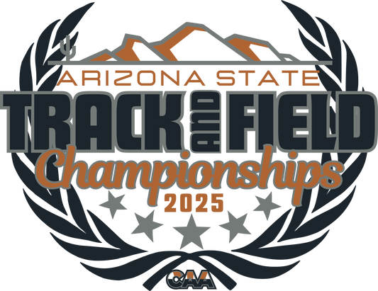 2025 CAA State Championship Track & Field Sticker 3-Pack