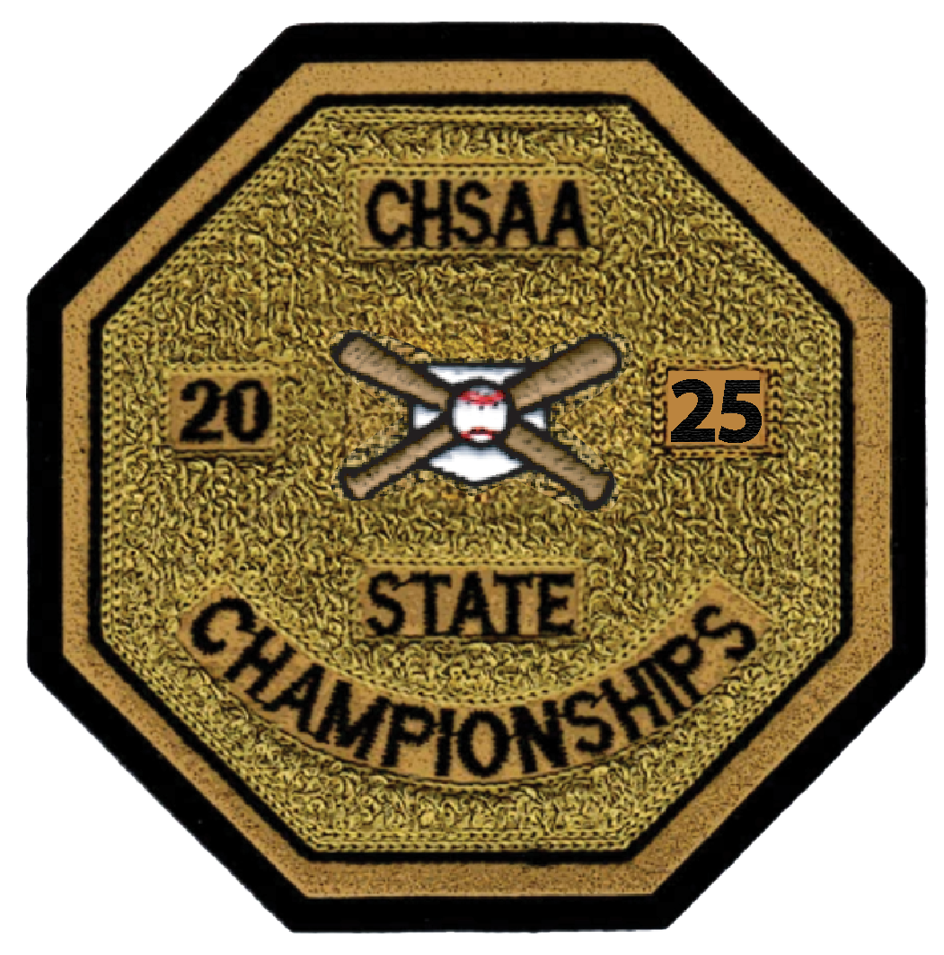 2025 CHSAA State Championship Baseball Patch
