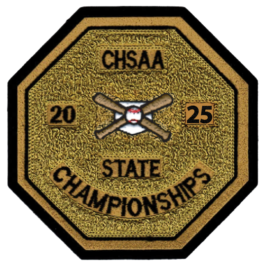 2025 CHSAA State Championship Baseball Patch