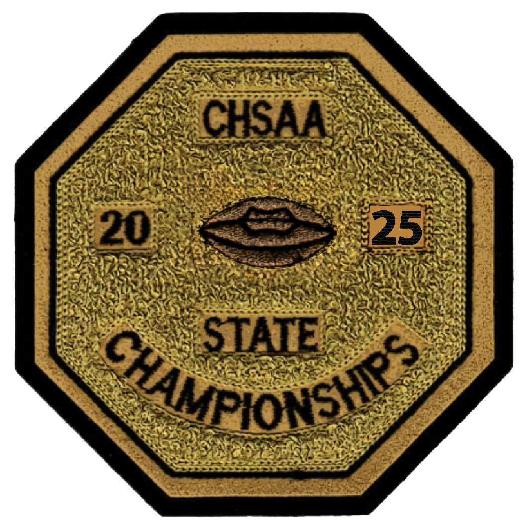 2025 CHSAA State Championship Flag Football Patch