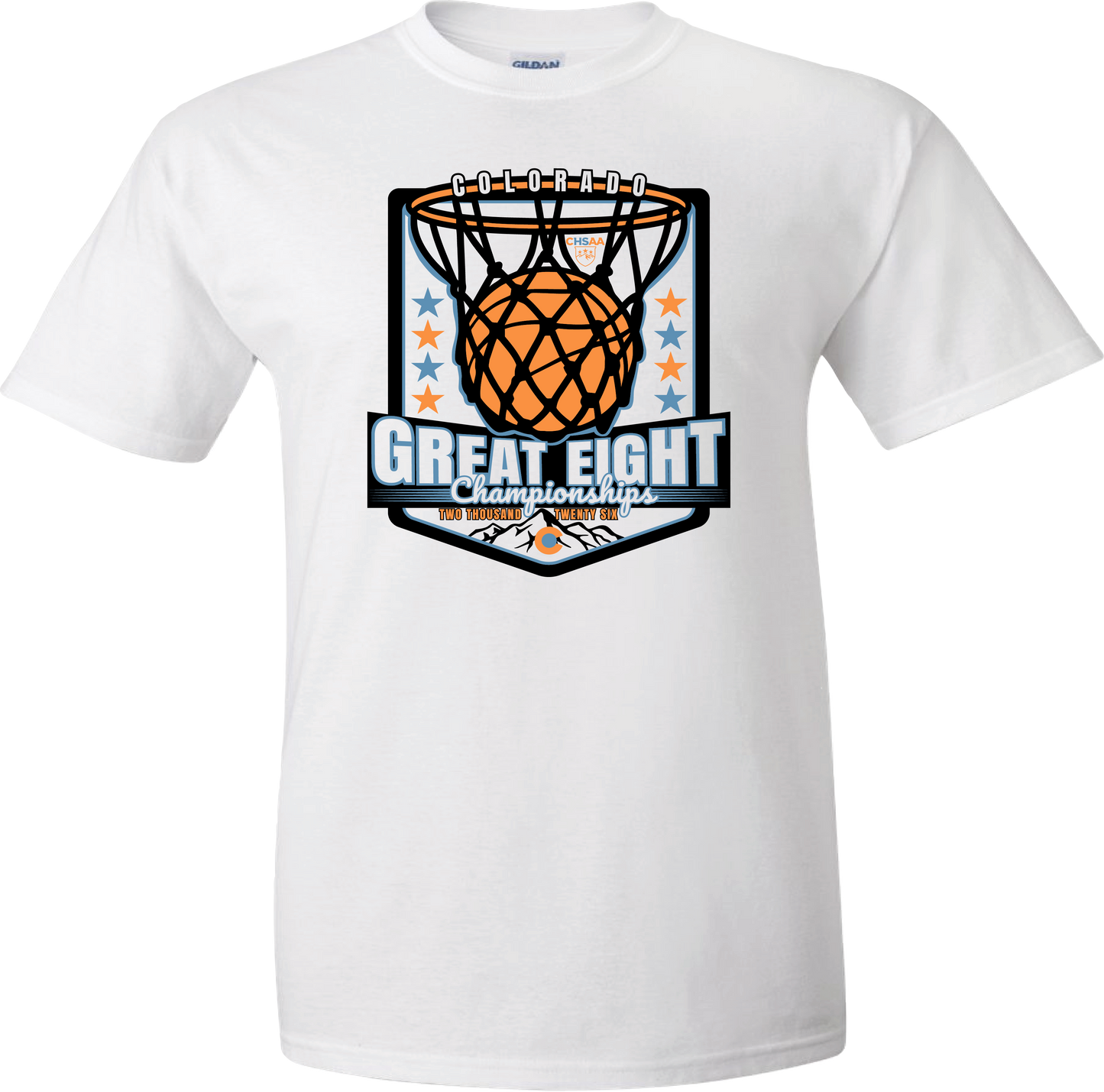 2026 CHSAA Great Eight Championships T-Shirt