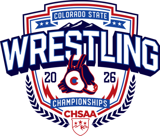 2026 CHSAA State Championship Wrestling Sticker 3-Pack