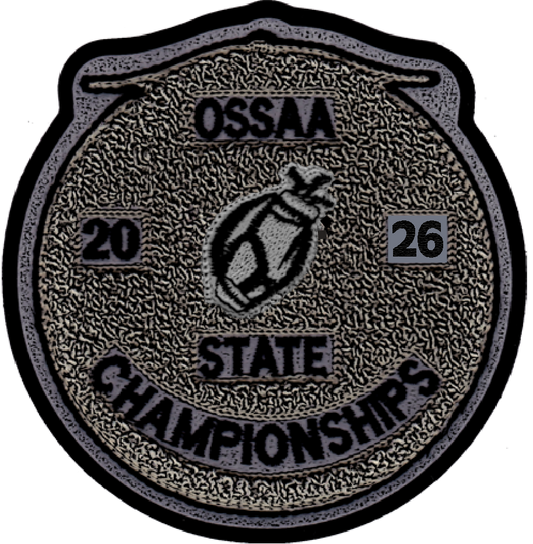 2026 OSSAA State Championship Golf Patch