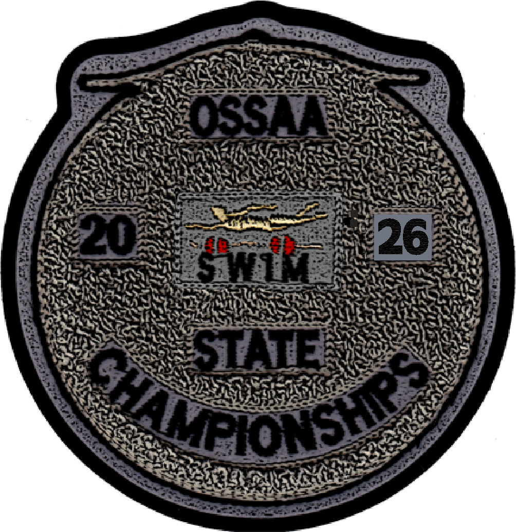 2026 OSSAA State Championship Swimming Patch