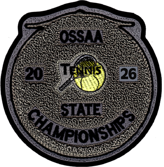 2026 OSSAA State Championship Tennis Patch