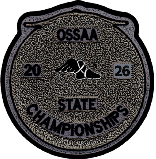 2026 OSSAA State Championship Track & Field Patch