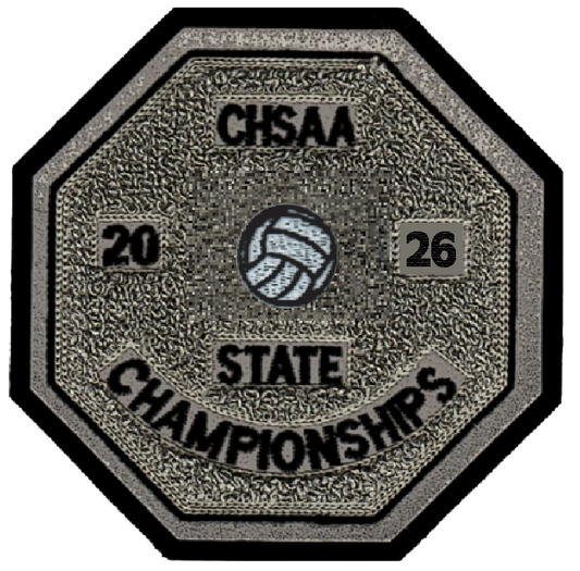 2026 CHSAA State Championship Volleyball Patch