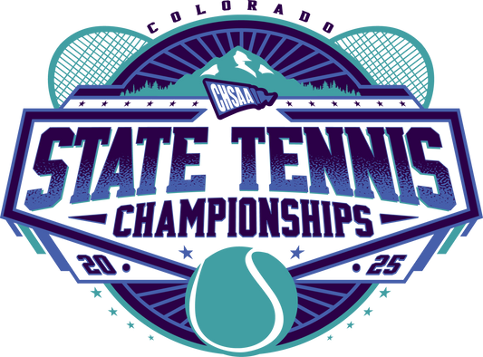 2025 CHSAA State Championship Girls Tennis Sticker 3-Pack